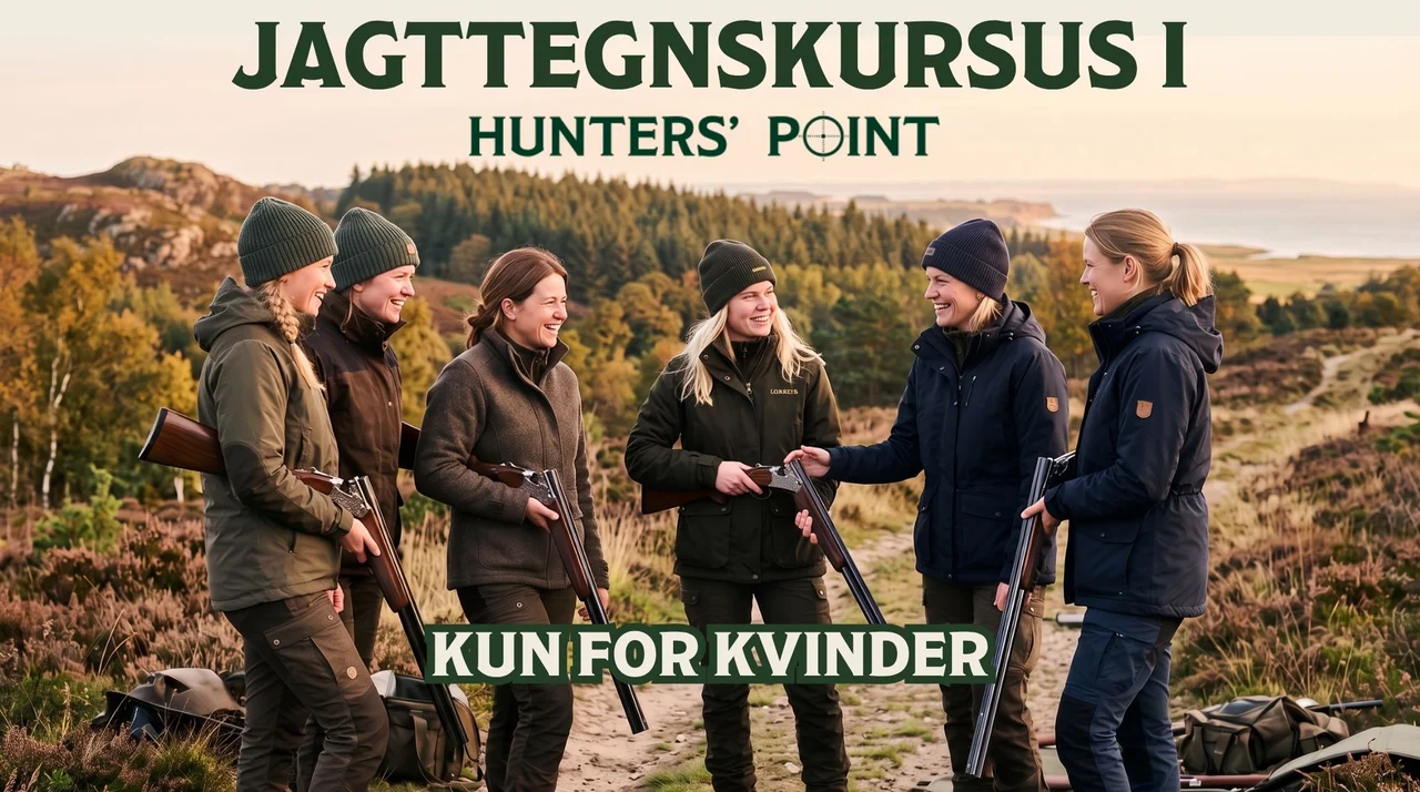 Jagttegnskursus i Hunters Point – kun for kvinder